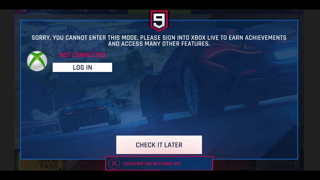 Can't install Asphalt 9 : legends - Microsoft Community