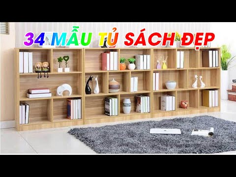 Video 34 Mẫu tủ sách gỗ công nghiệp đẹp tại Tp HCM dùng cho... - youtube