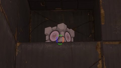 Portal Reloaded - How to bring Companion Cube with you
