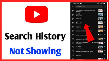 How to Fix YouTube Search History Not Showing | How to Fix YouTube History Not Showing