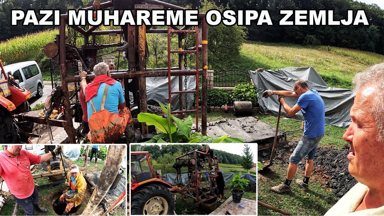 Kopanje bunara u Dobošnici - nismo se nadali ovakvoj vodi na ovakvom brdu