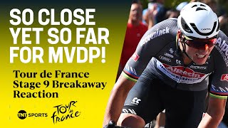Tour De France Stage 9 Breakaway Reaction Mathieu Van Der Poel Stars In Cavendish City