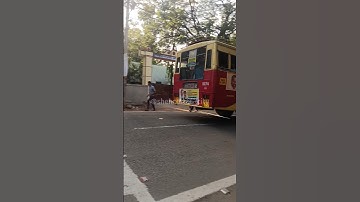Red KSRTC Bus | Tenkasi 🔁 Khotaiyam | Speed Breaker Video |