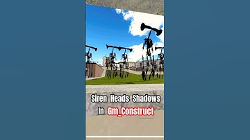 Siren Heads Shadows In Gm_Construct | Nextbot Online #gmod #nextbots #garrysmod #game