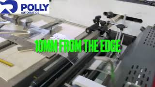 How to offset the shrink sleeve seaming line to the edge? See PA250 intelligent seaming machine
