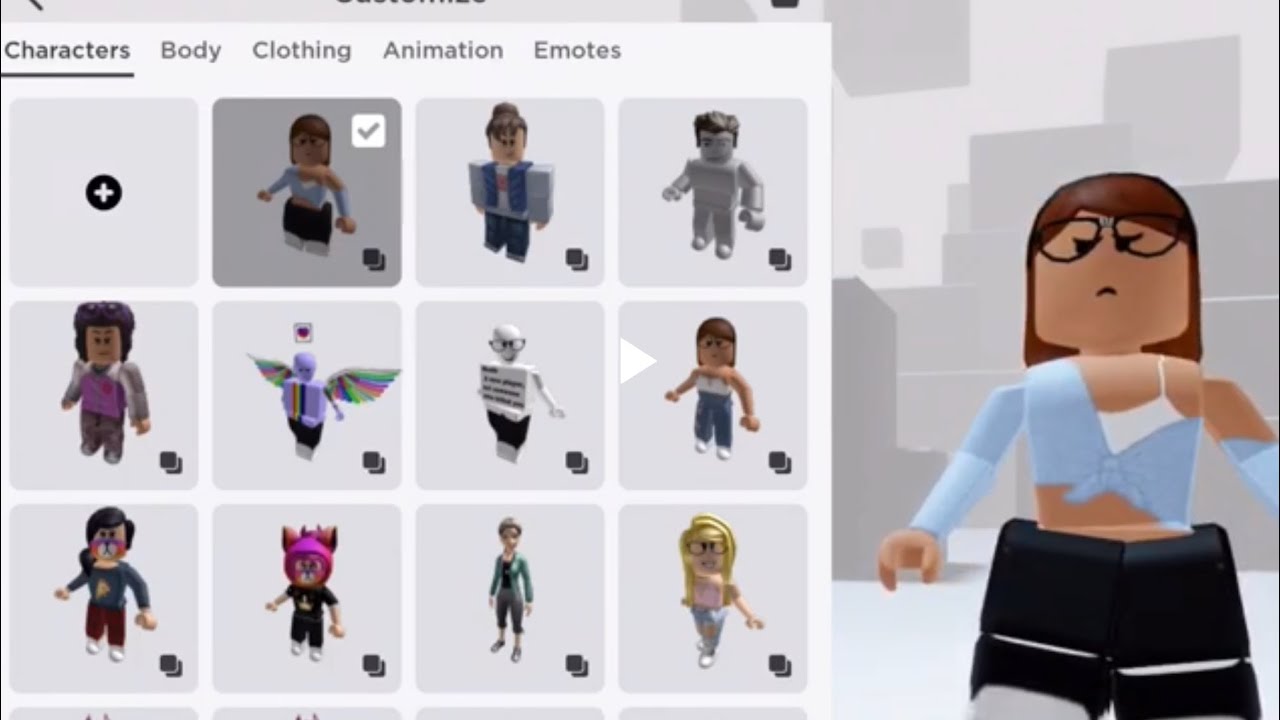 How To Get Thick Legs In Roblox Mobile Youtube - how do you make your roblox character thick