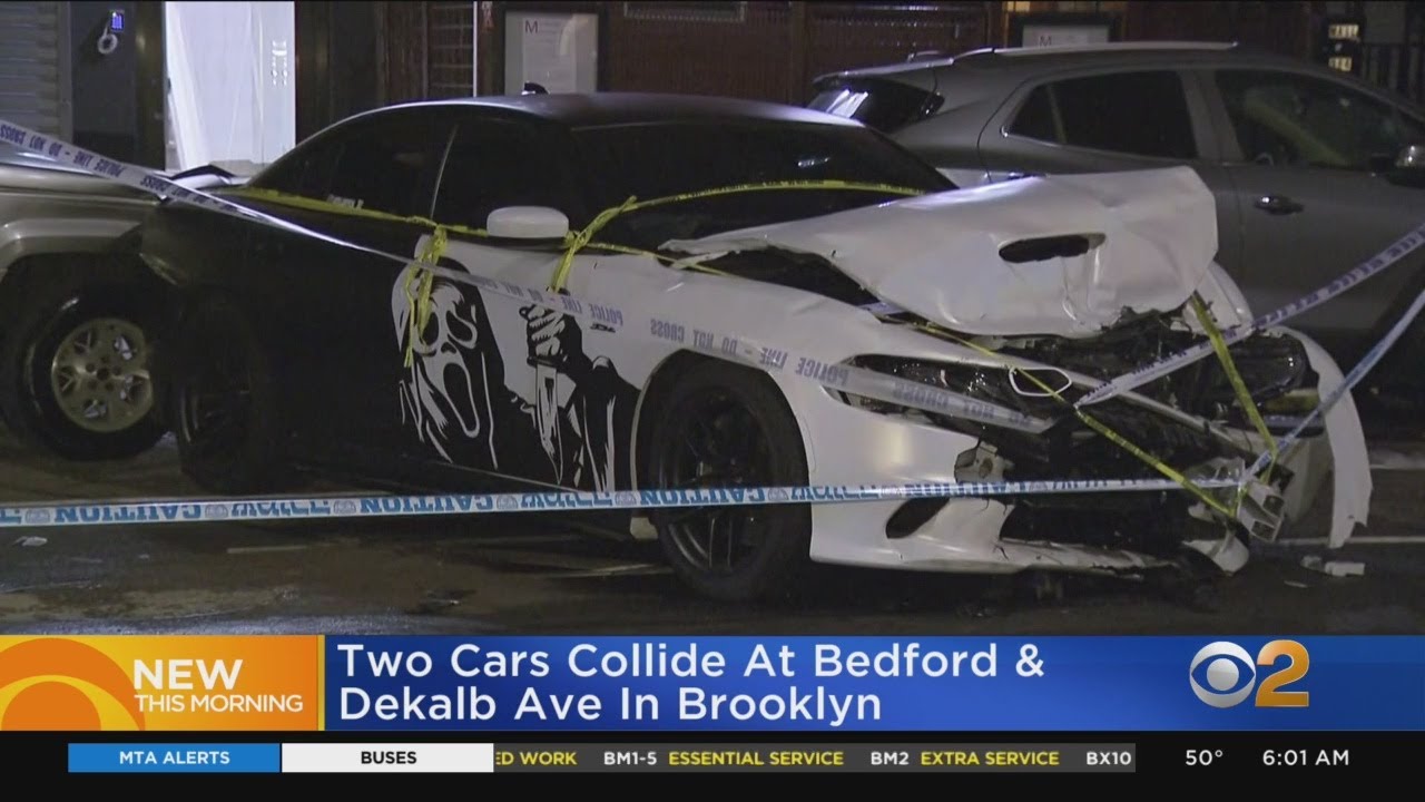 Woman Hurt In Brooklyn Crash