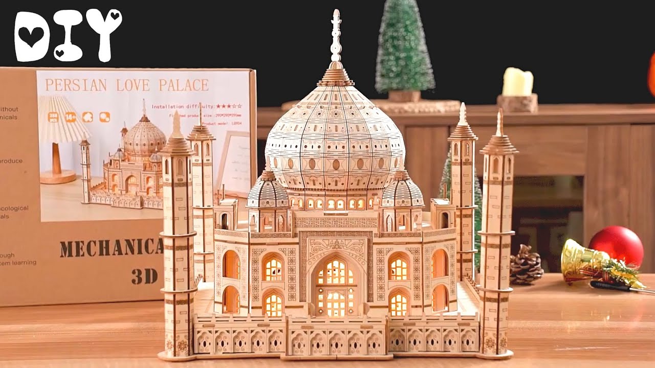 Persian Love Palace 3D Puzzle | Step-by-Step Assembly