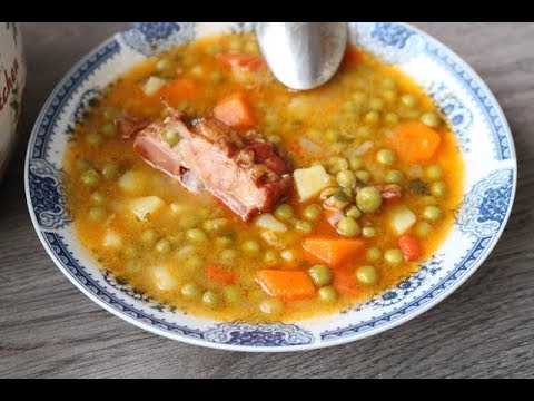Video: Supa Od Graška Sa Dimljenim Rebrima