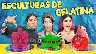 COMPETENCIAS DE ESCULTURAS EN GELATINAS | LOS POLINESIOS RETO