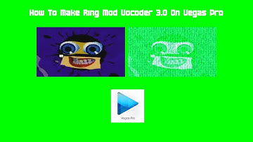 How To Make Ring Mod Vocoder 3.0 On Vegas Pro
