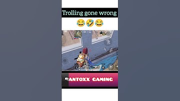 "Trolling Gone Wrong ❌😂 | BGMI | Funny #bgmishorts #funnyfails