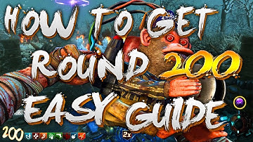 HOW TO GET ROUND 200 EASY WALKTHROUGH GUIDE ORIGINS ZOMBIES CHRONICLES DLC 5 BO3 ZOMBIES