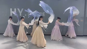 Mái Tây Tìm Chàng - Múa quạt lụa dài- Múa Trung Hoa- 西廂尋他- Ziweiliu