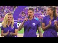 Orlando Pride attend OCSC game + Ash speaks at half time