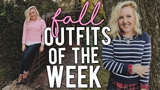 PREPPY FALL OUTFITS OF THE WEEK: October 2017 || Kellyprepster