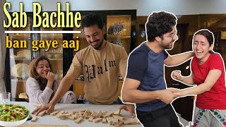 Hamare Ghar Rubi di Aur Appu Jiju Aaye || Aaj Sab Bachhe Ban Gaye || Jyotika and Rajat