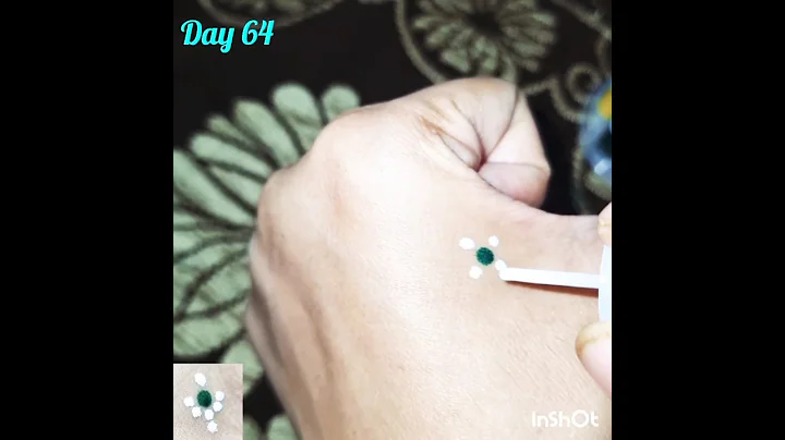 100 days of stunning Indian bottu art challenge coming your way #day64 #beautiful #beauty #shorts