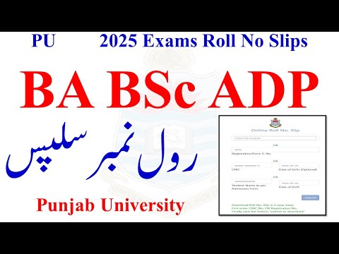 BA BSc ADP