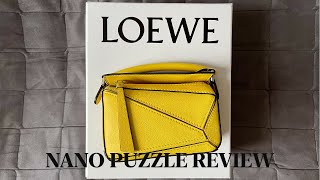 MY NEW LOEWE NANO PUZZLE  Bag Review + Style Inspiration For The Nano 