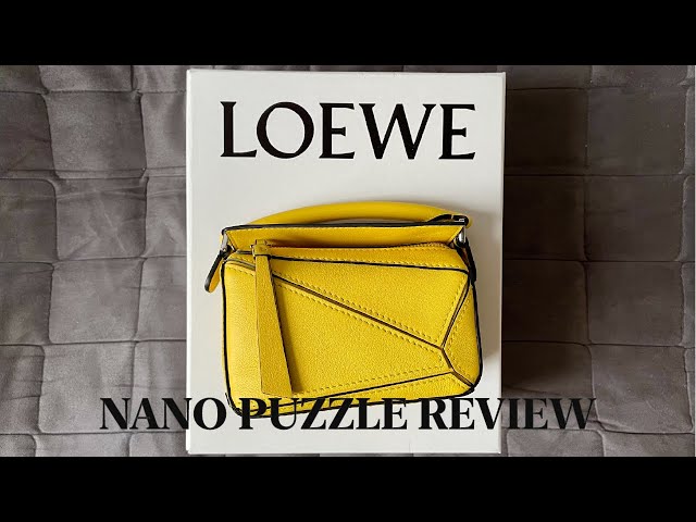 MY NEW LOEWE NANO PUZZLE  Bag Review + Style Inspiration For The