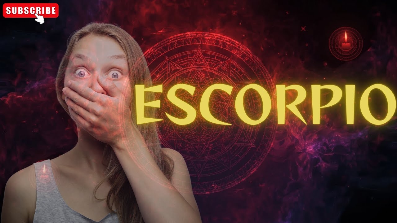 ESCORPIO ♏SE TERMINÓ😱HAY ALGUIEN QUE TE PIERDE EN SILENCIO Y FINGE QUE NO PASA NADA.