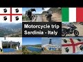 Motorcycle Trip - Sardinia - Italy