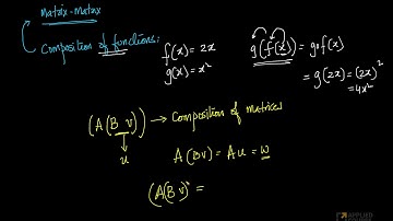 Matrix Matrix Multiplication and Addition | Linear Algebra | GATE Appliedroots