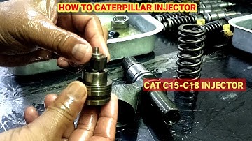 Caterpillar C15 3406E Injector | Testing And Repair Diesel Workshop Mechanic | CAT C15 INJECTOR 