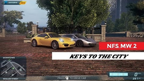NFS MW 2 Keys to the city (gameplay)