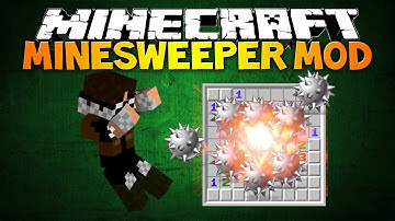 Minecraft: MINESWEEPER MOD! - The most oldschool game in minecraft
