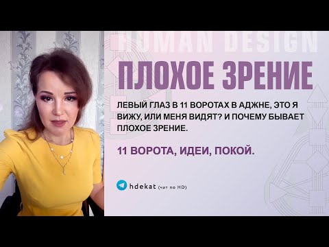 11 Ворота в Дизайне Человека. Влияние 11 ворот в аджне на плохое зрение — Human Design