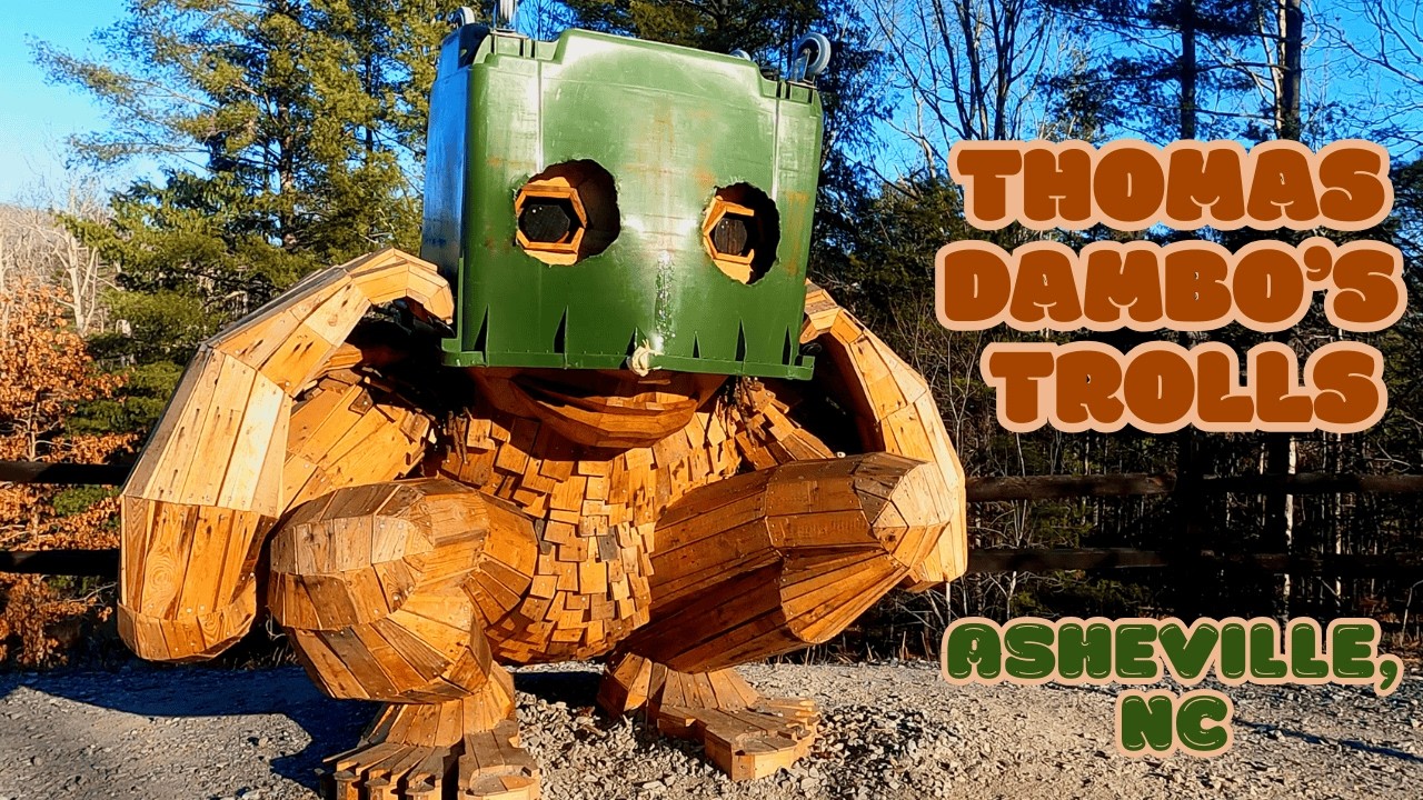 Thomas Dambo's Trolls - 