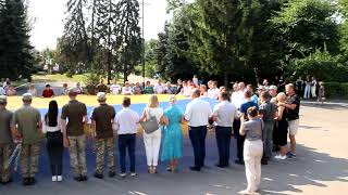 Акція «Прапор України – символ Батьківщини» в Новій Каховці