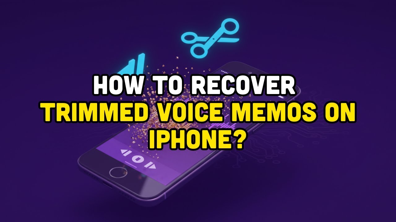 how-to-recover-trimmed-voice-memos-on-iphone-youtube