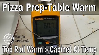 Randell Pizza Preptable Warm