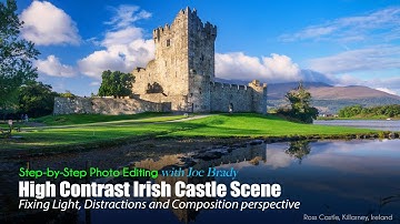 Editing a Landscape Photo of Ross Castle | Lightroom Classic & Photoshop Tutorial