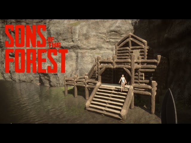 The Forest PS5 Survival - Part 2 - Starting Home Base! 