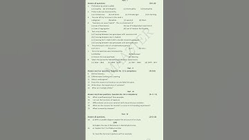 12th Std Botany | Original Question Paper pattern | First Mid-Term Test Question Paper |