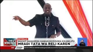 Wakazi wa Karen wapinga mradi wa reli ya garimoshi unaojengwa kutoka Lenana hadi Ngong