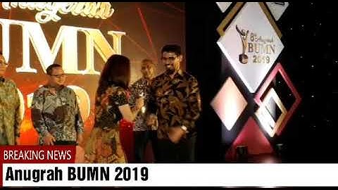 Dirut PT  Pelindo IV-DR. FARID PADANG  Meraih Dua Penghargaan Anugrah BUMN 2019