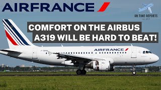 HOW'S AIR FRANCE SHORT HAUL? Paris to Barcelona on Airbus A319 | TRIP REPORT