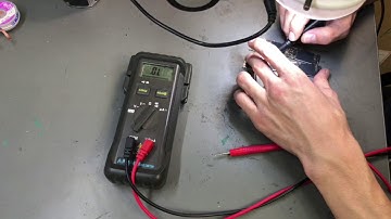 iPhone 6S - No image, multimeter in diode mode / Нет изображения , диодная прозвонка