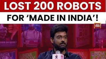 Kishan Reddy Speaks about his journey at India Today Robotics & AI Conclave