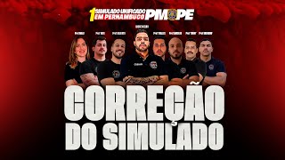CORREÇÃO SIMULADO PMPE
