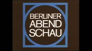 Berliner Abendschau Vorspann 1983