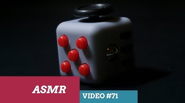 Binaural - ASMR Fidget Cube,Clicking,rolling,sliding to reduce your stress (No talking)