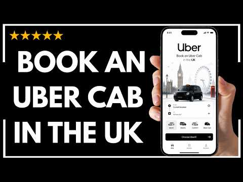 How To Book an Uber Cab in the UK