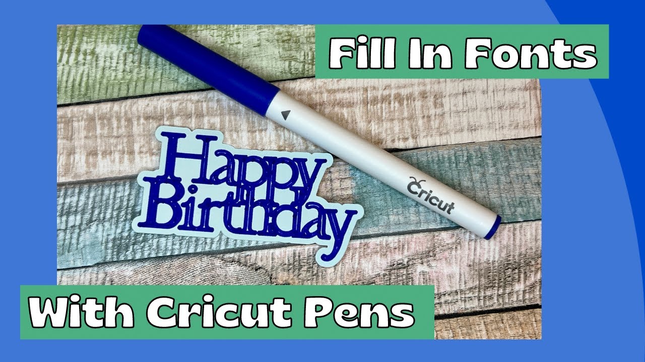 Learn how to use the pen feature and writing fonts Draw with Cricut for  beginners 