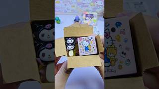 asmr packing kuromi hello kitty candy vs labubu rabbit box 📦 #satisfying #sanrio #shorts #funny